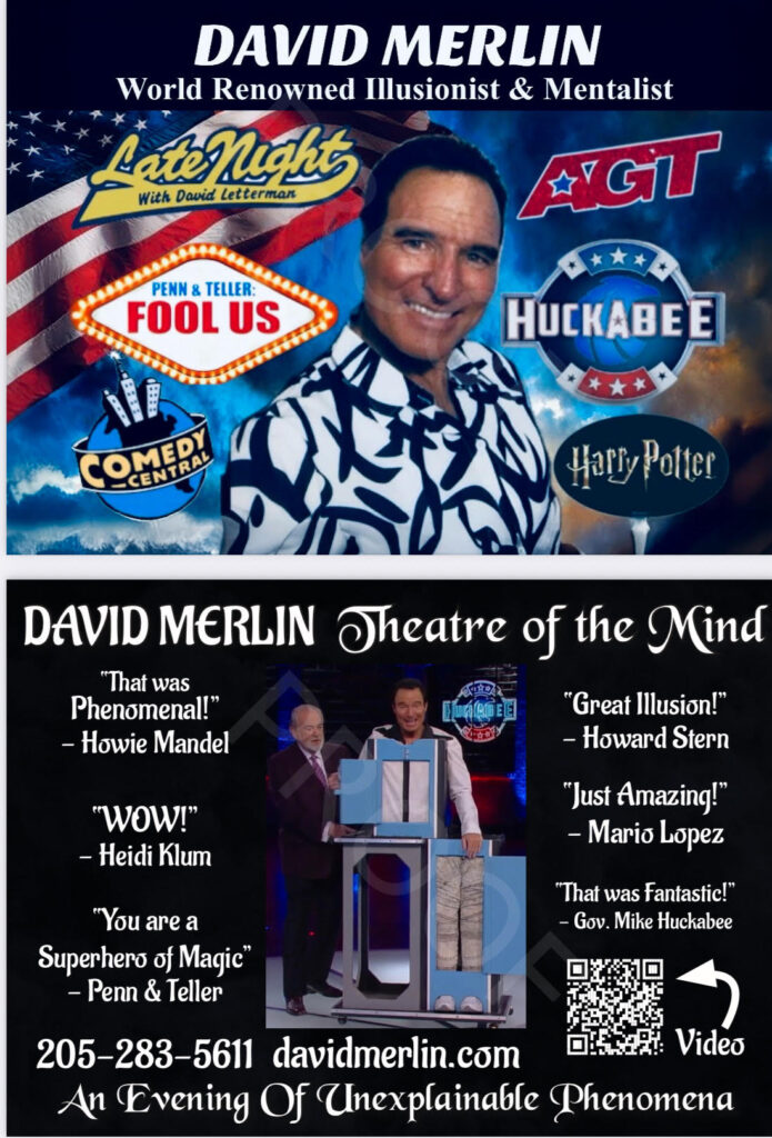 David Merlin Rugby David Merlin - House of Magic | Smoke & MIrrors Theater
