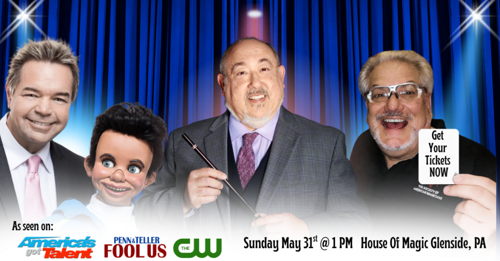 House Of Magic Show May 31 v3
